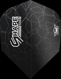 Bulls Flights Shape 100 schwarz Shape No.6