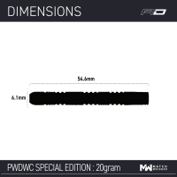 Red Dragon Steeldarts Peter Wright DWC SE 20g 4