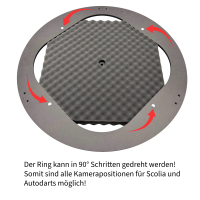 Schallschutz für Dartscheiben Maxi "The Board of Silence®" V4 3