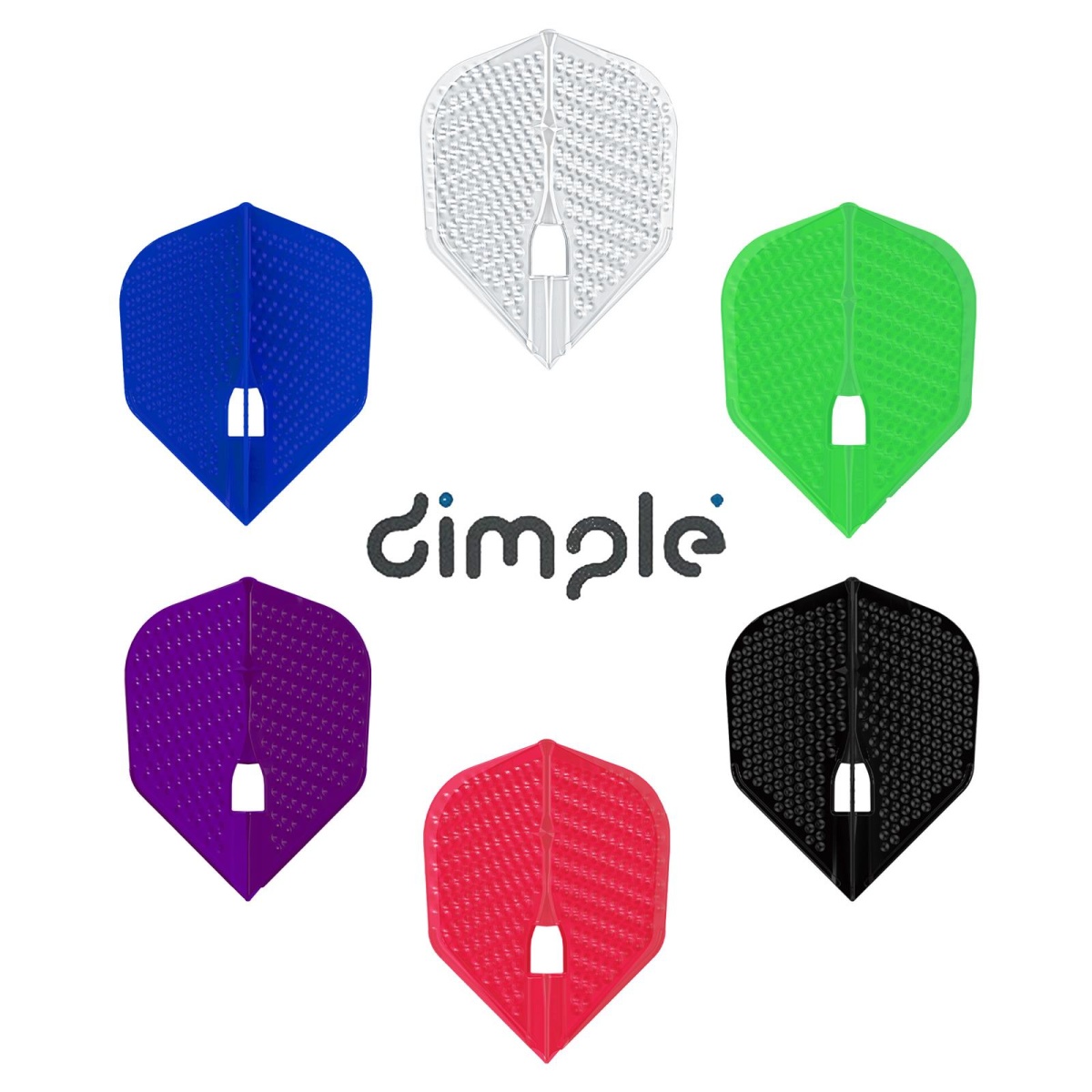 30 Stück Dart Flights Aus Nylon - 10 Sets In Verschiedenen Farben