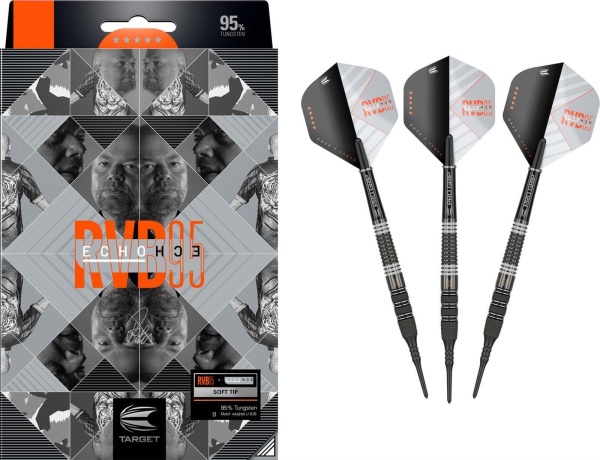 Target Softdarts RAYMOND VAN BARNEVELD RVB 95 x ECHO 18g
