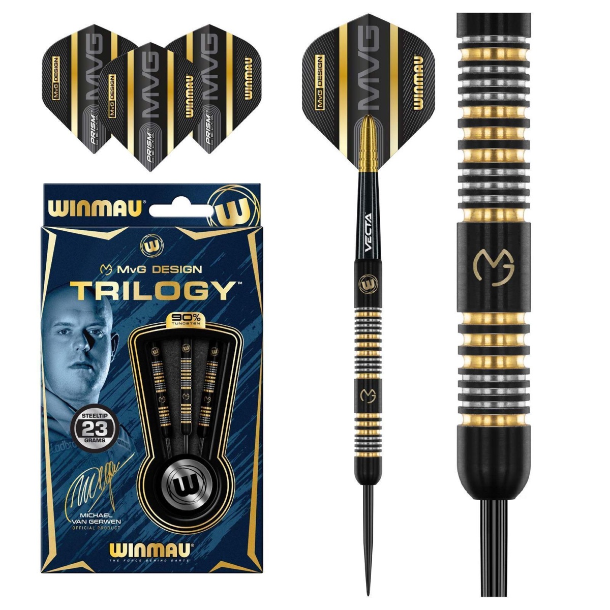 Darts Winmau Steeldarts MVG Trilogy automatenwagner.de Der Darts