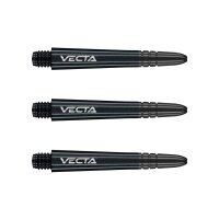 Winmau Schäfte Vecta intermediate schwarz