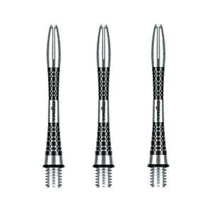 Winmau Schäfte Triad Aluminium schwarz short