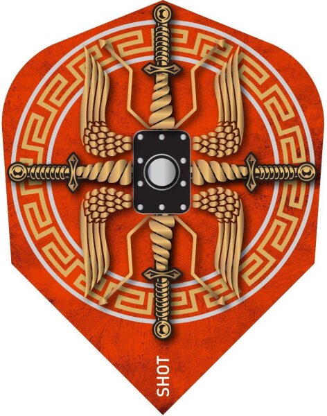 Shot Dart Flights Roman Empire Centurion Shape No.6