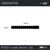 Red Dragon Steeldarts Javelin Spectron 20g