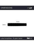 Red Dragon Softddarts Luke Humphries TX1 20g