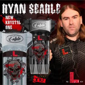 L-Style Krystal One Case Signatur Ryan Searle ver.2 clear black