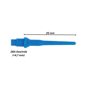 Karella Softspitzen Keypoint-Spezial lang (1.000 Stück) blau 2BA