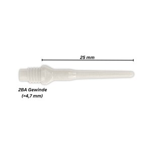 Karella Softspitzen Keypoint-Spezial lang (1.000 Stück) weiß 2BA