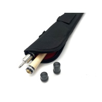 Billard Pool Queue Madison 2tlg. blau-schwarz mit Queuetasche 6