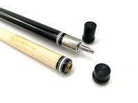 Billard Pool Queue Madison 2tlg. blau-schwarz mit Queuetasche