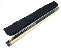 Billard Pool Queue Madison 2tlg. blau-schwarz mit Queuetasche