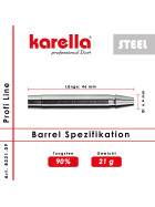 Karella Steeldarts Profi Line PL-09 21g 90% Tungsten