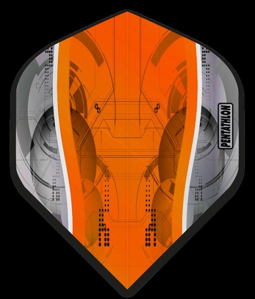 Flight Set PENTATHLON Silver Edge Standard orange