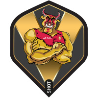 Shot Dart Flights Michael Smith Bully Boy Gold Standard No.2