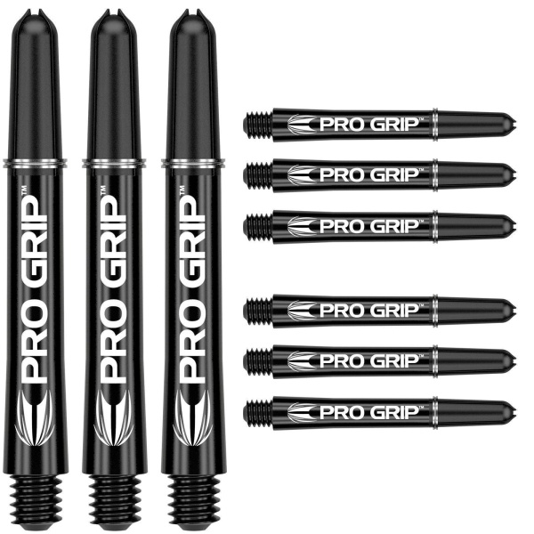 Target Schäfte PRO GRIP 3 Sets black medium