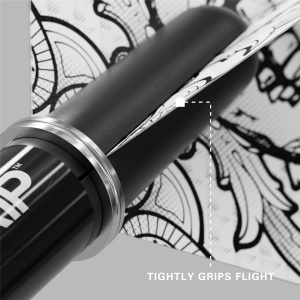 Target Schäfte PRO GRIP 3 Sets black medium