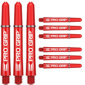 Target Schäfte PRO GRIP 3 Sets red