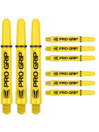 Target Schäfte PRO GRIP 3 Sets yellow