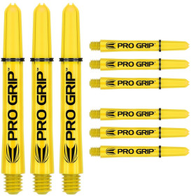 Target Schäfte PRO GRIP 3 Sets yellow intermediate