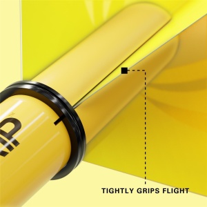 Target Schäfte PRO GRIP 3 Sets yellow medium