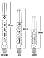 HARROWS Schäfte Carbon ST purple short 2