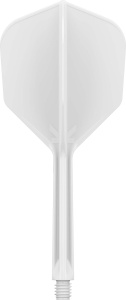 Target Flights K-FLEX white SHAPE No6 medium 33mm
