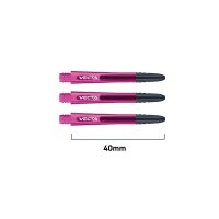 Winmau Schäfte Vecta medium 40mm pink