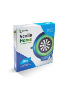Scolia Home FLEX Paket FS1 (mit Spark Beleuchtung) - Automatischer Punktezähler für Steeldart