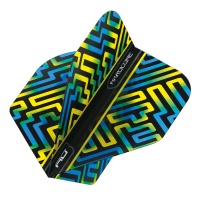 Red Dragon Hardcore XT Blue, Green & Yellow Flights 3