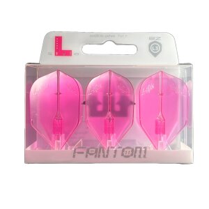 L-Style Flights Champagne L3EZ Shape FANTOM clear pink