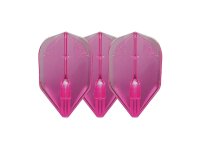 L-Style Flights Champagne L3EZ Shape FANTOM clear pink