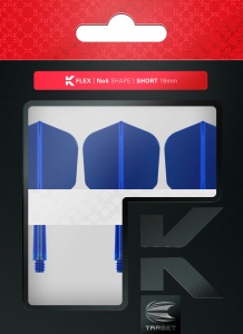 Target Flights K-FLEX blue SHAPE No6 short 19mm