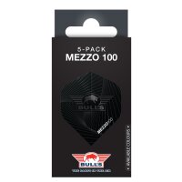 Bulls Flights Mezzo 100 (5er Pack) Standard schwarz
