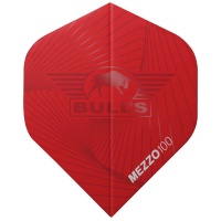 Bulls Flights Mezzo 100 (5er Pack) Standard rot 2